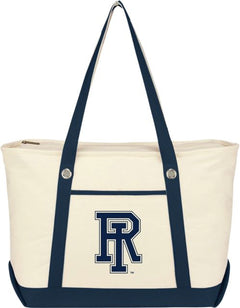 CANVAS ZIPPER TOTE/MAROO/    .