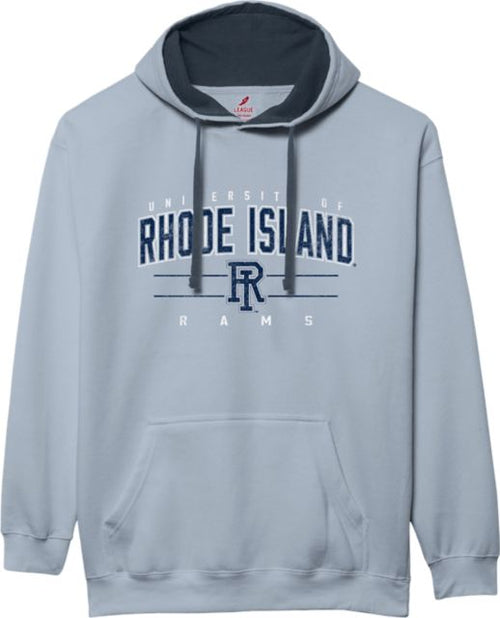 University of Rhode Island Rams Colorblock Hooded Sweatshirt