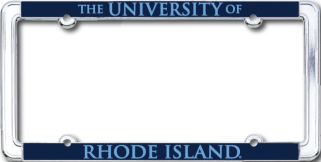 University of Rhode Island Thin Dome License Plate Frame