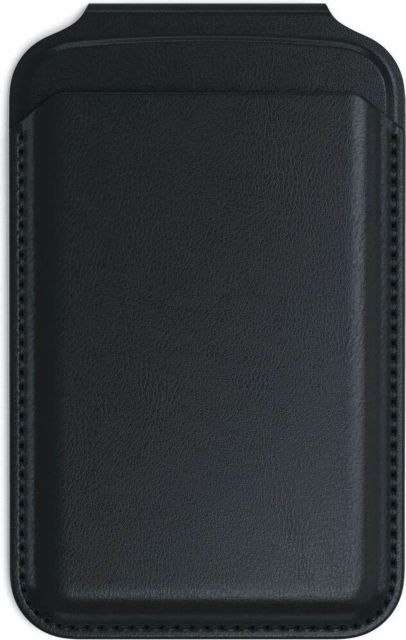 Satechi Vegan-Leather Magnetic Wallet Stand, Black - ONLINE ONLY