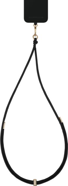 Ideal of Sweden Universal Cord Phone Strap, Black - ONLINE ONLY